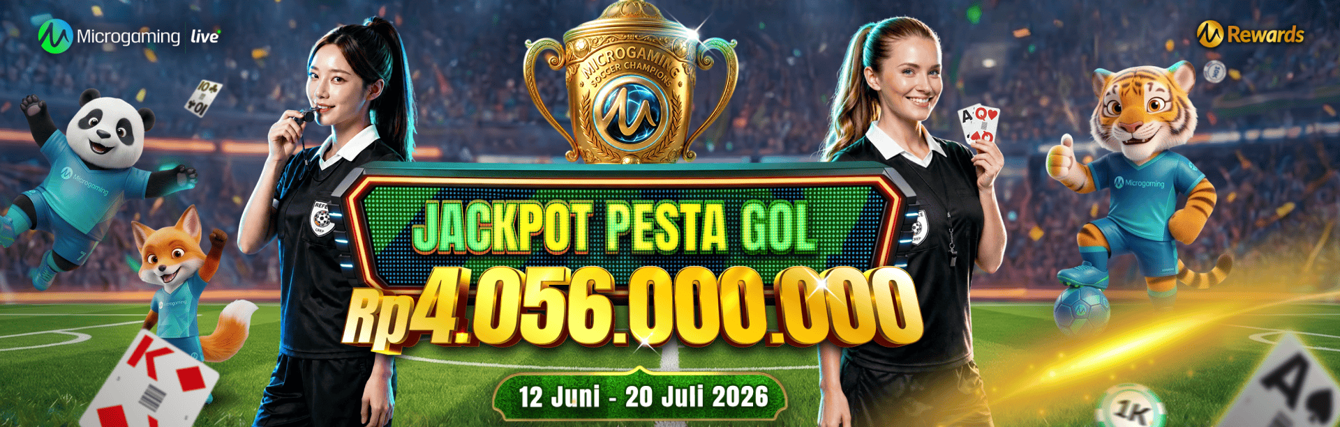 MG LIVE - JACKPOT PESTA GOL