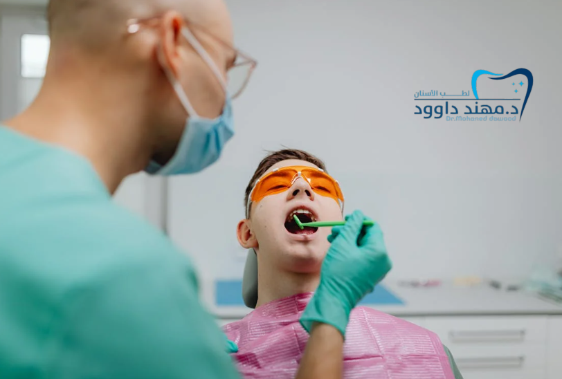 حشوة تجميلية للسن الامامي - عيادة الدكتور داوود: 0545378843